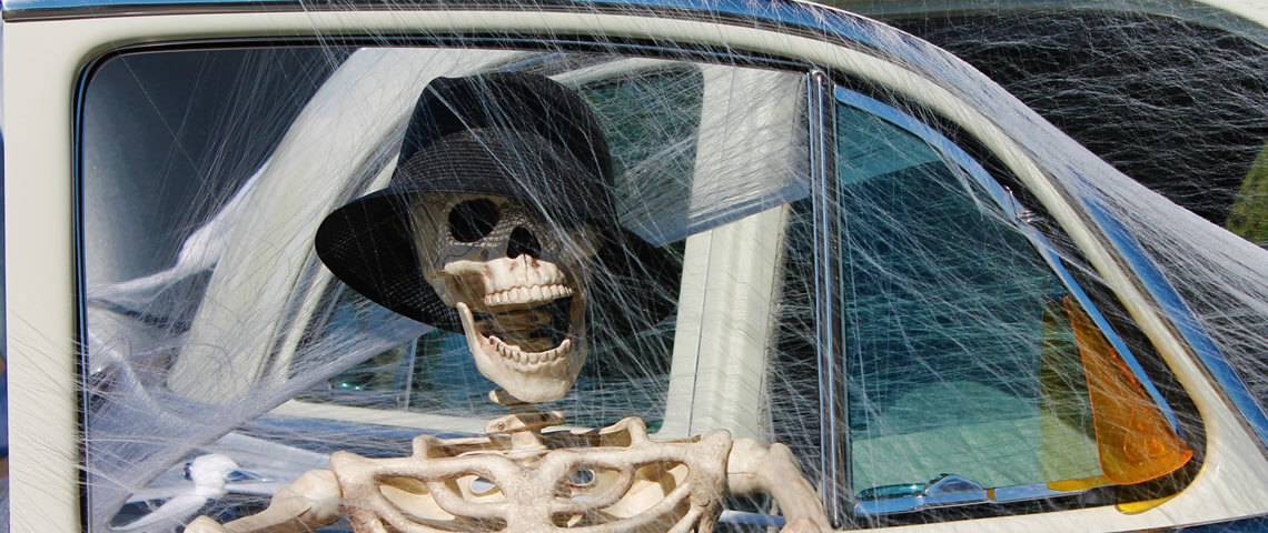 Speciaal voor Halloween: Een paar griezelig gave auto's