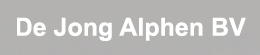 De Jong Alphen bv logo