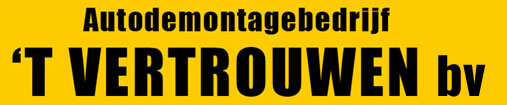 Autodemontage 't Vertrouwen logo